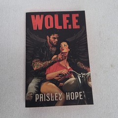 Wolf.E By Paisley Hope Dark Romance Book New ! Unread ! Sprayed Edge