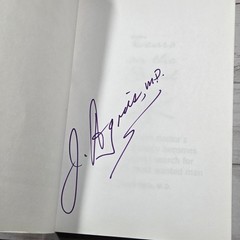 Joseph Agris Tears On The Sand Book Signed Copy