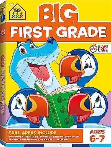 School Zone – Big First Grade – Paperback, by School Zone; Joan – Acceptable n