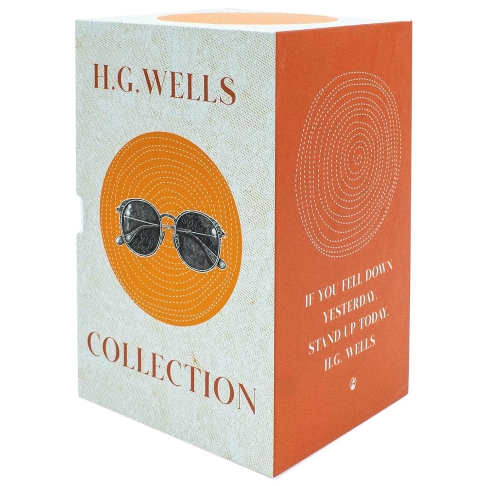 The Complete HG Wells 8 Books Collection Box Set – Fiction – Hardback