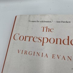 Correspondent : A Novel by Virginia Evans (2025, Hardcover)