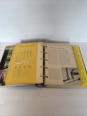 Vintage Better Homes & Gardens Handyman’s book 5 ring binder with 400 pages 1966