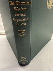 U.S. Army World War II (Green 1950’s HC Book)Technical Services:Chemical Warfare
