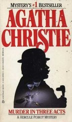 Murder in Three Acts – 0553350692, hardcover, Agatha Christie