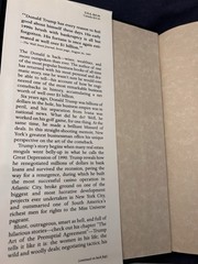 Lot 2 Donald Trump Surviving at the Top 1st editions Art of the Comeback HC DJ