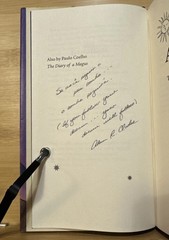 The Alchemist by Paulo Coelho (Hardcover) 8th Print, SIGNED by Translator