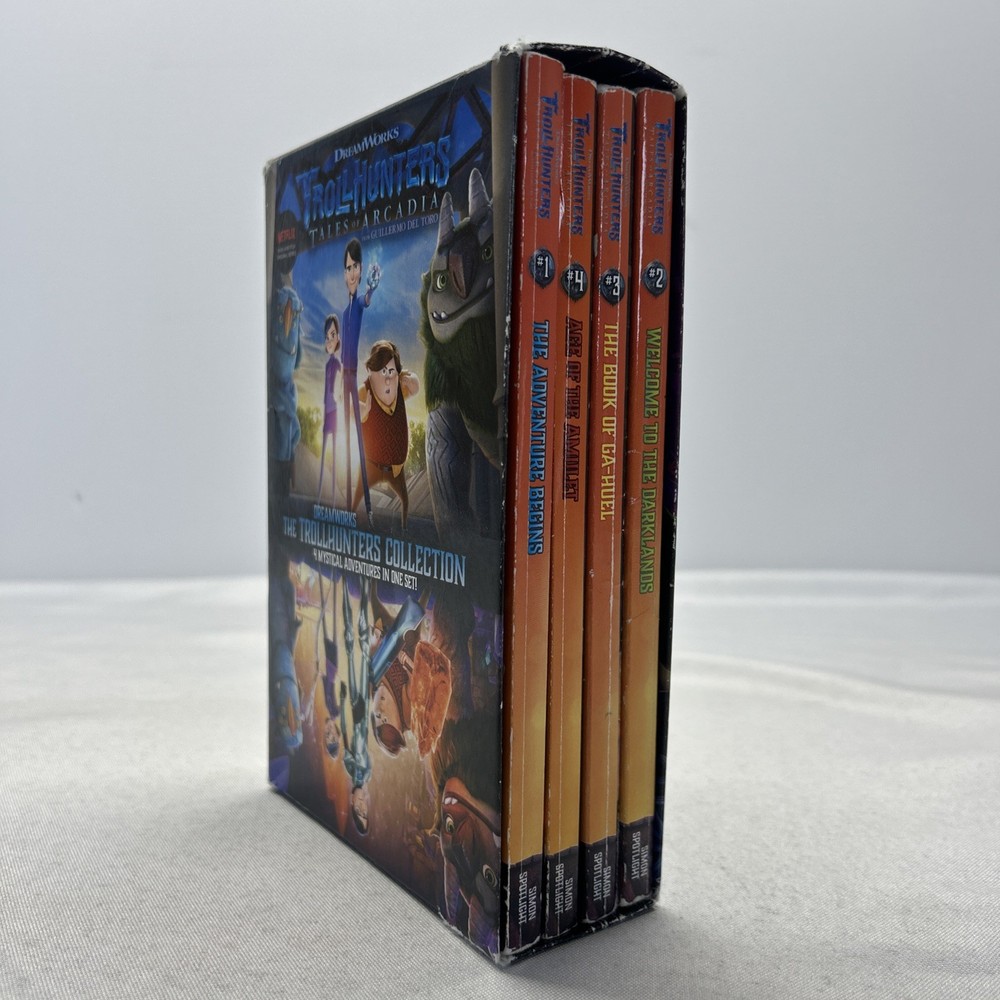 DreamWorks Troll Hunters Tales Of Arcadia by Guillermo DEL Toro Complete Box Set