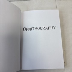 Ornithography: An Illustrated Guide to Bird Lore & Symbolism HC Excellent