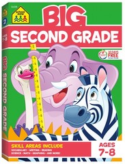School Zone Big Second Grade Workbook: 320 Pages, 2nd Grade, Word Problems, …