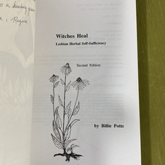 Witches Heal 2nd Ed Lesbian Herbal Self-Sufficiency Billie Potts Plant Healing