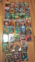 Huge Goosebumps Book Bulk Lot Some Original Series + Vintage Boardgame