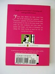 Daddy-Long-Legs (Puffin Classics) Jean Webster Paperback FREE SHIP 1995