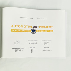 Porter Press Automotive Art Project Fabric Hard Cover Book | Collector’s Edition