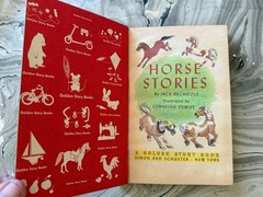 HORSE STORIES 1950 A GOLDEN BOOK 128 PAGES HARDCOVER