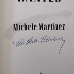 Michele Martinez SIGNED 2005 Most Wanted Suspense 1st ED HC/DJ Mystery