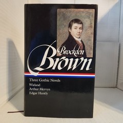 Library of America LOA – Charles Brockden Three Gothic Novels #103