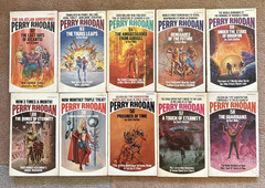 Lot of 60 Perry Rhodan Books Science Fiction Vintage Ace First Printings 1970’s