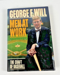 George F. Will Men At Work & Ira Berkow Pitchers Do Get Lonely HC DJ Lot of 2
