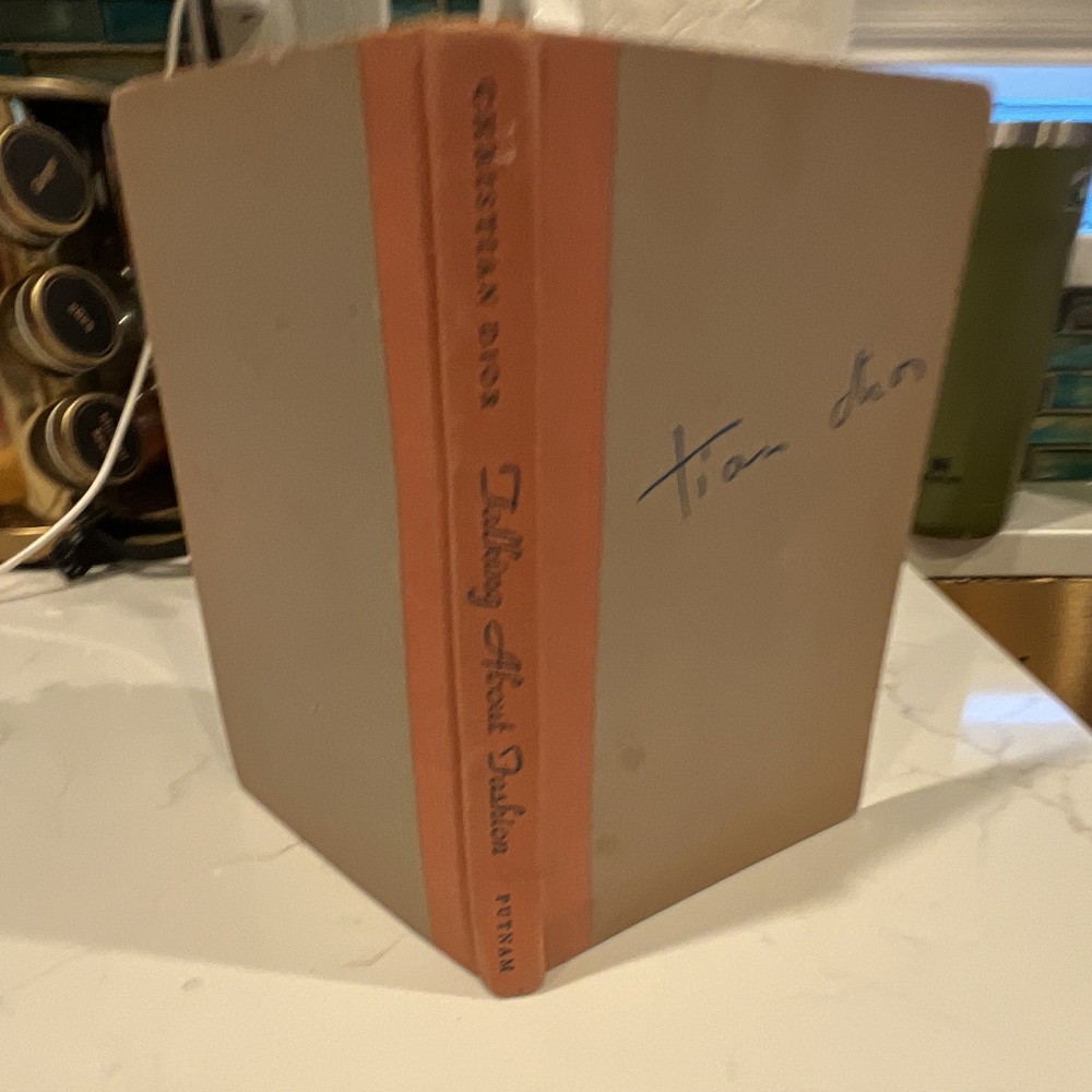 Christian Dior Talking About Fashion HC Illustrated G.P. Putnam’s Sons 1954