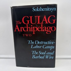 Vintage 1975 The Gulag Archipelago Two By Solzhenitsyn First Edition HB/DJ