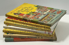 Richard Scarry LARGE Golden Books Hardcovers, Lot Of 7, Preowned