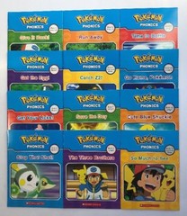 Pokemon Phonics Childrens Books Learning to Read Early Readers Lot 12