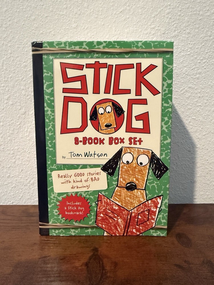 STICK DOG: 8-BOOK BOX SET by Tom Watson (Paperback Box Set, 2018)