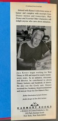 Walt Disney and Assorted Other Characters by Jack Kinney (1989, HB) Good