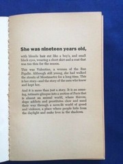 RUE PIGALLE – FIRST AMERICAN EDITION BY FRANCIS CARCO – PAPERBACK ORIGINAL