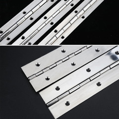 Continuous & Piano Hinges, 2Pcs Stainless Steel Continuous Hinge with Holes, Hea