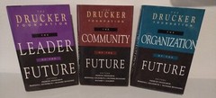 The Drucker Foundation Future Series: Organization Community Leader set of 3 HC