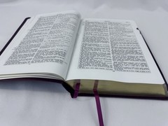 Companion Bible: King James Version, Burgundy, Bonded Leather FAST SHIP!!!