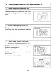 YANMAR ViO27-5 ViO35-5 Excavator Operation and Maintenance Manual – WIRE BOUND