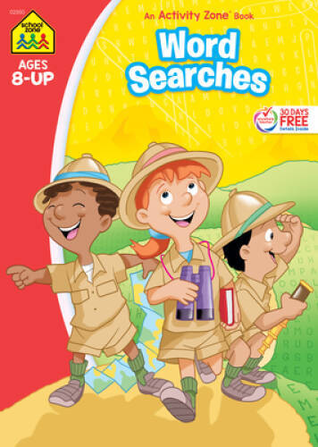 Workbooks-Word Searches Ages 8 and Up – Paperback By Joan Hoffman – GOOD
