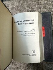 Structuring Commercial Loan Agreements by Rodger Tighe