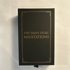 The Daily Stoic Meditations 2021 Hardcover Book w/ Slipcase (English) – RARE!