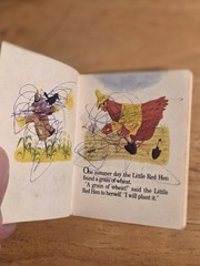 4 Little Little Minature Golden Books – Vintage 2.75″