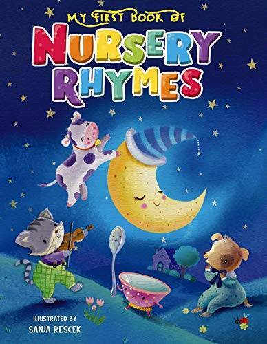 My First Book of Nursery Rhymes – Children’s Padded Board Book – Classics – GOOD