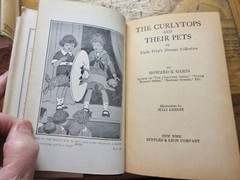 THE CURLYTOPS AND THEIR PETS Dust Jacket DJ 1921