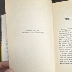 Grosset & Dunlap The Golden Snare Curwood (1921) Hardcover Illus Adventure