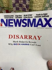NEWSMAX Magazine DISARRAY August 2024 Why Biden Harris Can’t Last