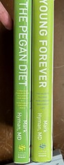 Lot 2 Mark Hyman HC Books The Pegan Diet Young Forever Health & Longevity Set