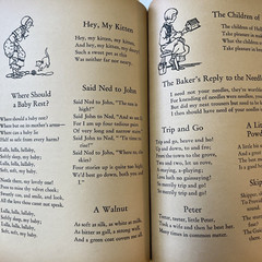 1936 Mother Goose Nursery Rhymes Illustrated Softcover 192 Pages Children’s Lit