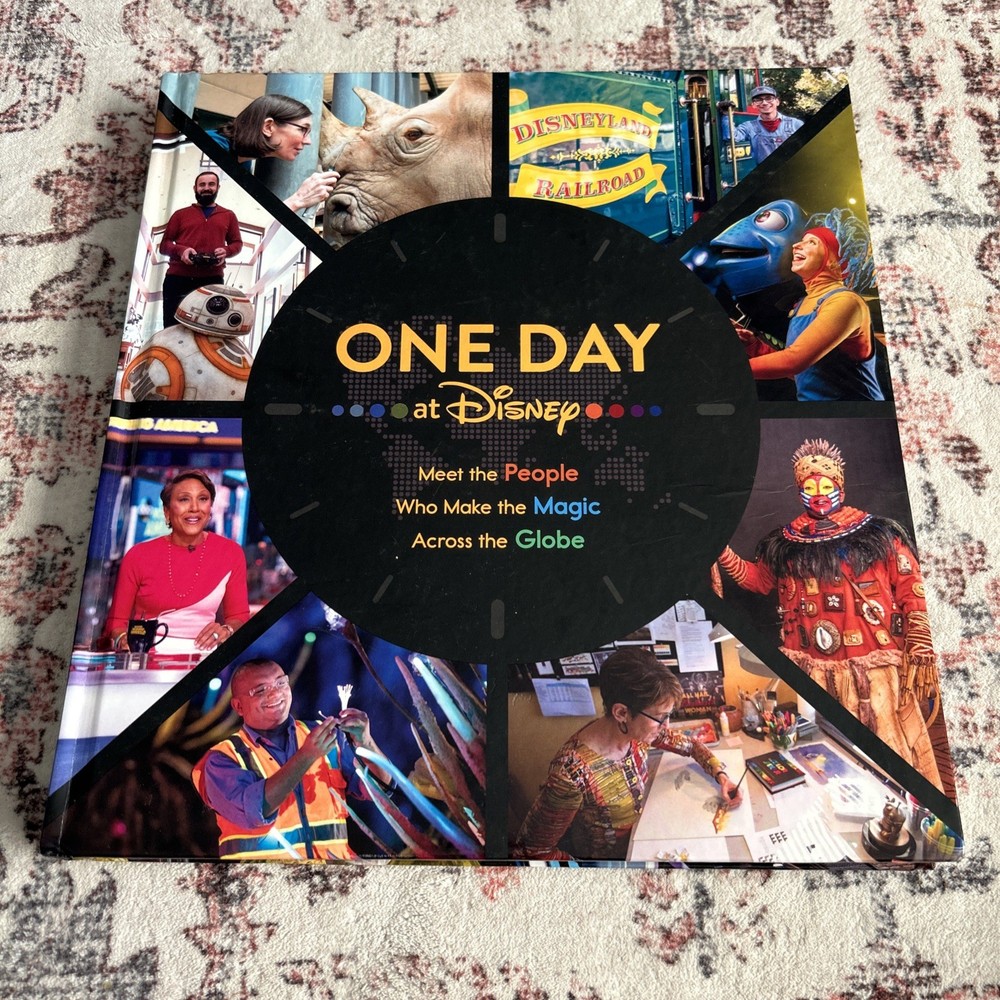 One Day At Disney Bob Iger Bruce Steele Hardcover