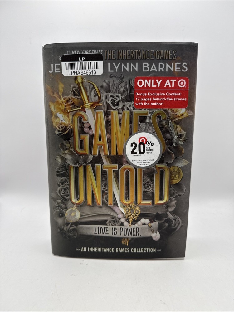 Games Untold by Jennifer Lynn Barnes (Hardcover, New)