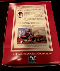 Pleasant Company Josefina Craft Kit w Pastimes Craft Book & SEALED Paper Dolls