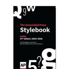 AP Stylebook, 57th Edition (spiral-…, Associated Pres