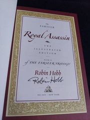 Robin Hobb ~ Farseer Trilogy Illustrated Assassin’s Apprentice ~ SIGNED 1st Set!
