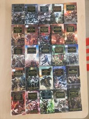 Horus Heresy first 25 books of series, vols 1-25, Warhammer 40K 30K, complete