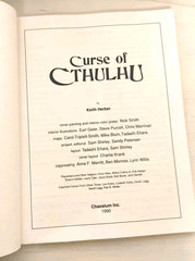 Call of Cthulhu 1920s: Curse of Cthulhu Schemes of The Brotherhood Chaosium 3306